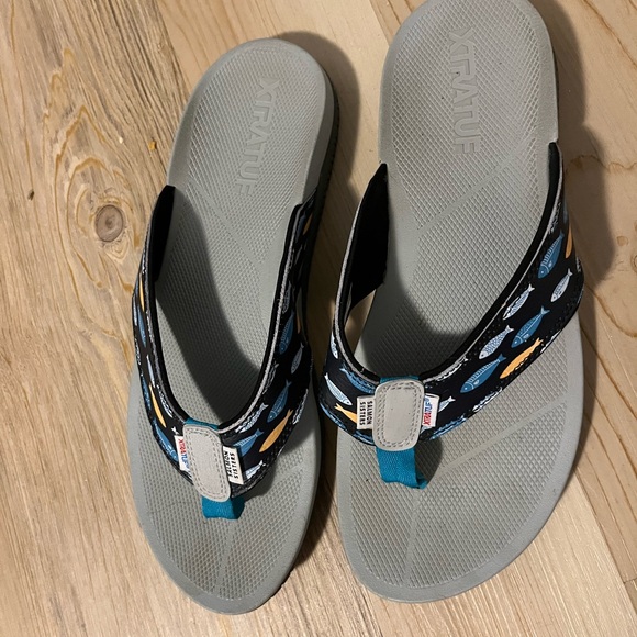 XraTuf Fish Pattern Sandals - Picture 2 of 3